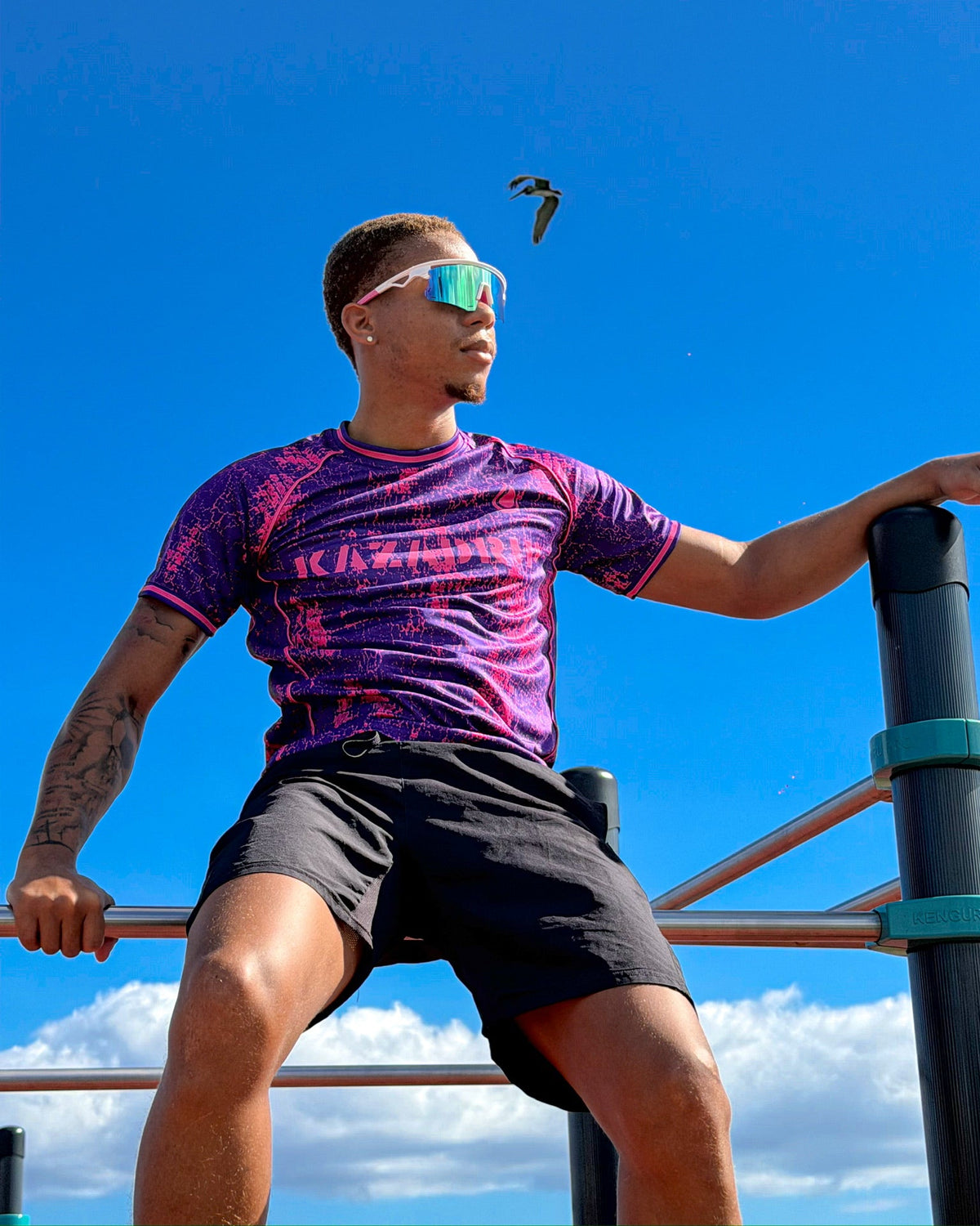 JERSEY "TOTY" N°2 - VIOLET & ROSE | MAILLOT DE FOOTBALL KAZADRIP