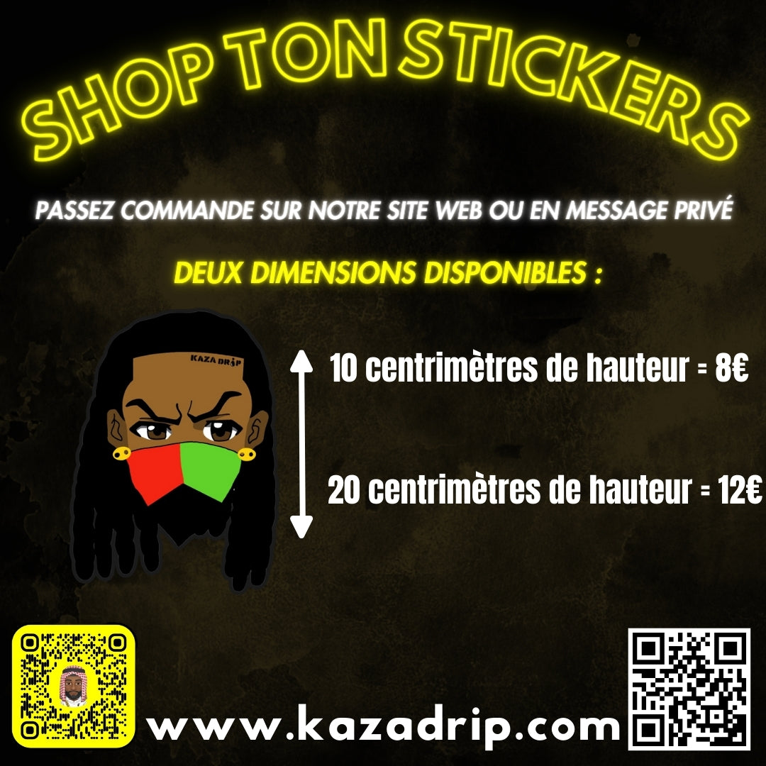 STICKERS GUYANE