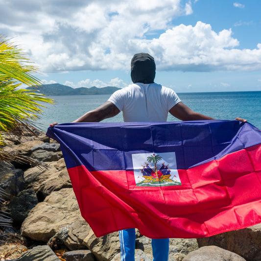 DRAPEAU ET BANDANA HAÏTI