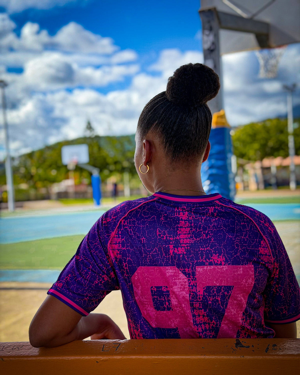 JERSEY "TOTY" N°2 - VIOLET & ROSE | MAILLOT DE FOOTBALL KAZADRIP