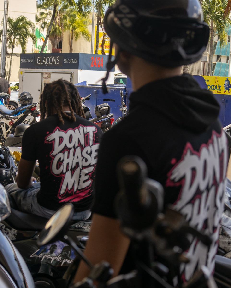 T-shirt DON'T CHASE ME KAZADRIP | Streetwear Édition Limitée