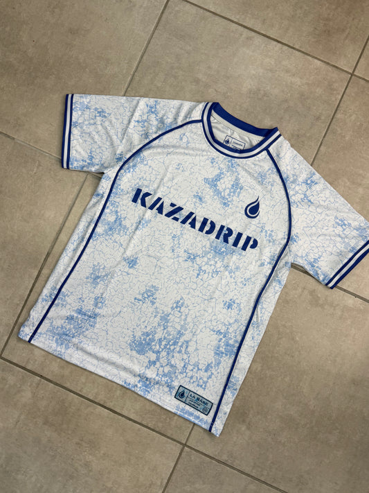 JERSEY "TOTY" N°3 - BLANC & BLEU | MAILLOT DE FOOTBALL KAZADRIP