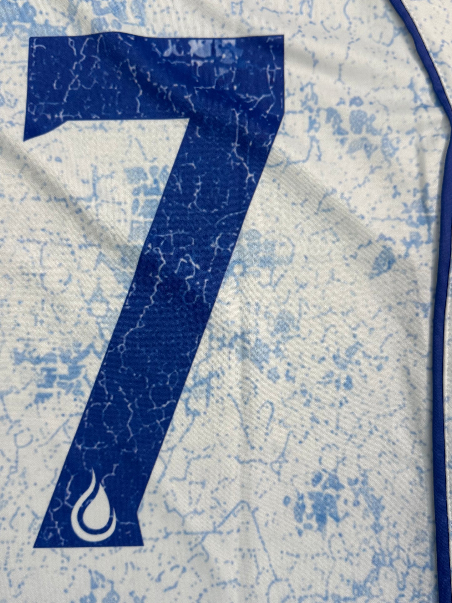 JERSEY "TOTY" N°3 - BLANC & BLEU | MAILLOT DE FOOTBALL KAZADRIP