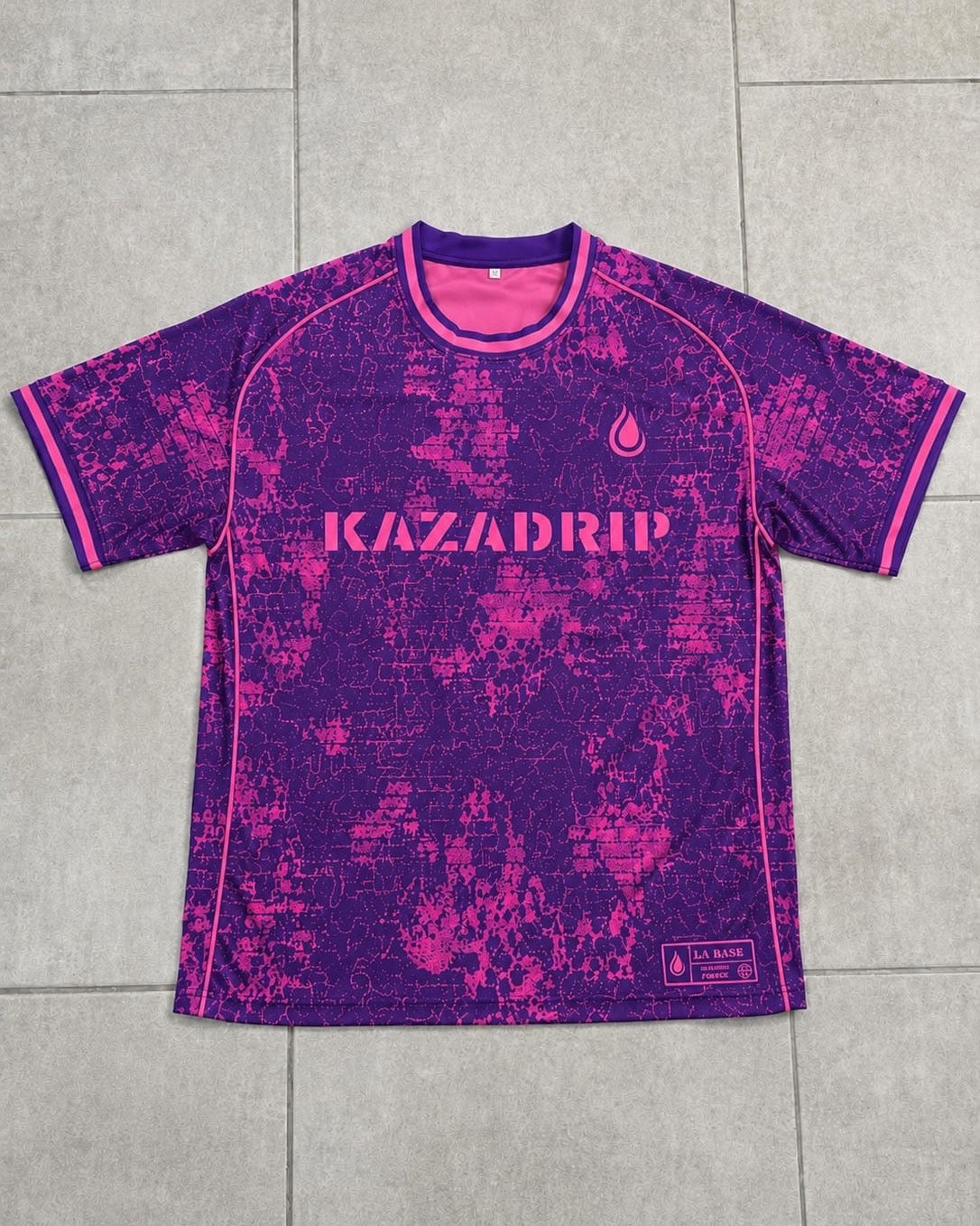JERSEY "TOTY" N°2 - VIOLET & ROSE | MAILLOT DE FOOTBALL KAZADRIP