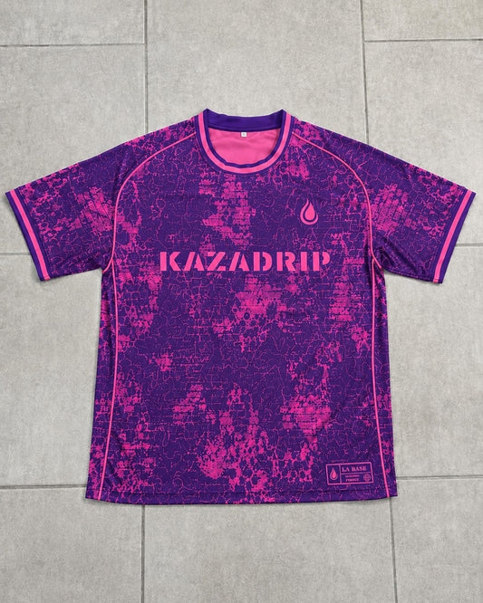 JERSEY "TOTY" N°2 - VIOLET & ROSE | MAILLOT DE FOOTBALL KAZADRIP