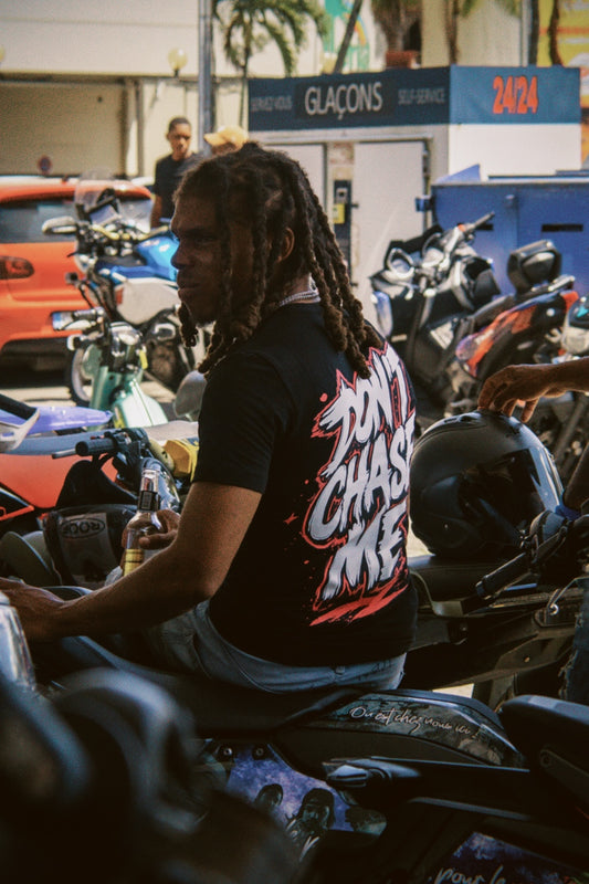T-shirt DON'T CHASE ME KAZADRIP | Streetwear Édition Limitée